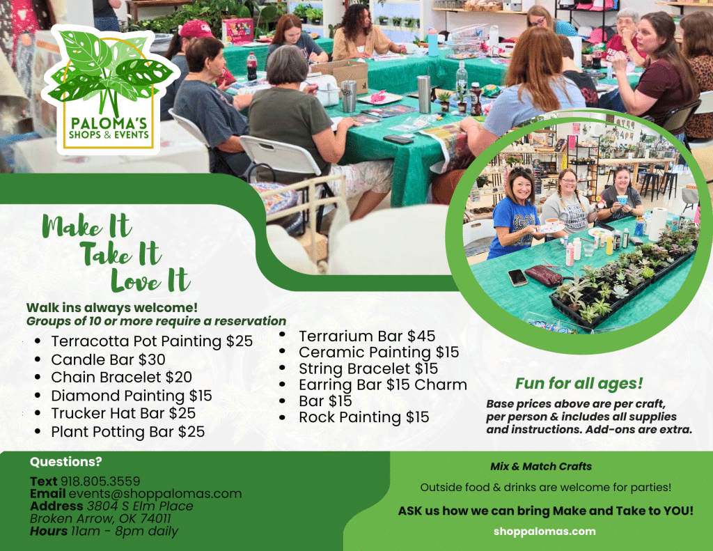 Landscape Party Packages
