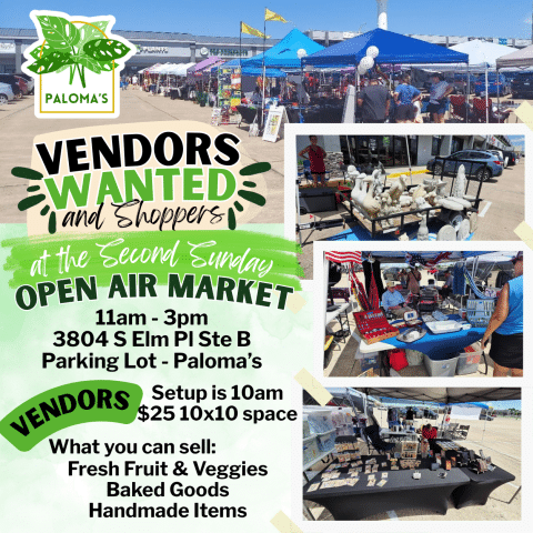 VENDORS WANTED